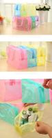 Estuches transparentes de viaje de PVC, bolsa de almacenamiento de artículos de tocador, caja de toalla, Maleta, bolsa con cremallera, bolsas organizadoras de cosméticos - details 0