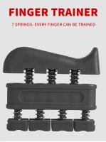 Ejercitador de manos con equipo de fitness Kit de fortalecimiento ajustable para dedos y antebrazo: mejora la fuerza de agarre y la flexibilidad con pinzas de mano de resistencia - details 7
