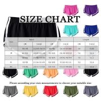 Pantalones cortos deportivos para mujer, nuevos para verano, pantalones cortos de playa informales con cintura elástica - details 0