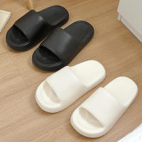 Zapatillas de verano para hombre y mujer, sandalias de playa con suela suave de EVA, zapatos planos informales con plataforma, antideslizantes para interior y baño - details 0