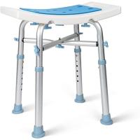 Taburete de Ducha Antideslizante Regulable en Altura 150 KG Montaje Sin Herramientas - details 0