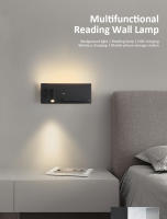 TOMAXIN USB 30CM LED Reading Wall Light With Spotlight Simple Modern Bedroom Bedside Wall Lamp Living Room Study Hotel Wall Lamp - details 0