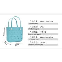 Bolsa de playa de EVA bolsa con agujero bolsa de mano bolsa de almacenamiento impermeable de gran capacidad popular bolsa con agujero de EVA - details 3