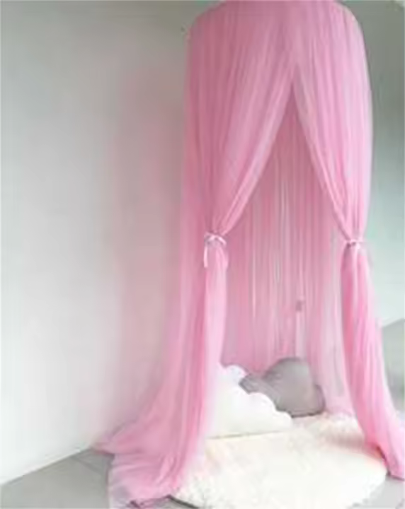Mosquitera colgante para decoración de cama de bebé, cortinas de tul para dormitorio, casa de juegos, habitación de niños - 1