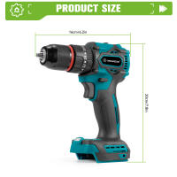ONEGREEN-taladro de impacto eléctrico sin escobillas, 480N.M, 13mm, destornillador eléctrico, herramientas eléctricas para juego de pines de batería Makita - details 4