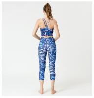 Pantalones De Yoga Con Estampado Para Mujer, Diseño De Cintura Alta Y Tejido Suave Para Una Mayor Comodidad - details 15