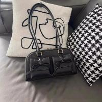 Nuevo bolso para las axilas con lazo, bolso de hombro portátil de moda para mujer - details 0