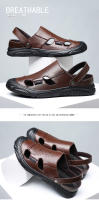 Nuevos Sandalias de Verano 2025 para Hombres Suela Suave, Transpirable, Estilo Casual, Cubierta de Pie, Bolsa de Cabeza - details 2