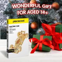 Piececool Building Racing Car 3D Metal Puzzle Asamblea Modelo Kits Juguete Creativo - details 13