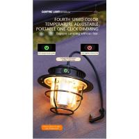 Linterna de Camping portátil Retro, luz de emergencia impermeable, lámpara colgante de tienda regulable continua para senderismo al aire libre - details 4