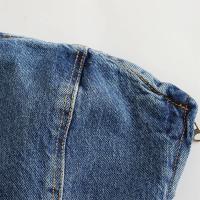 PB & ZA-ropa de verano para mujer, top de tubo con hombros descubiertos, estilo informal versátil, diseño de cinturón con temperamento, novedad de verano 2025 - details 5