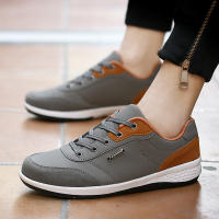 Zapatillas de deporte informales para hombre, zapatos Wlking ligeros grises, zapatos deportivos antideslizantes - details 9