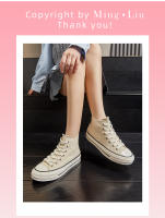 Plantilla wula de piel de oveja zapatos altos nova plataforma zapatos de lona casual moda versátil zapatos de mujer - details 11