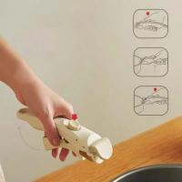 Nuevo mango de cocina extraíble, antiescaldado, para todas las ollas, sartenes, mango Universal para utensilios de cocina, mango de cocina, Clip para cuenco - details 2