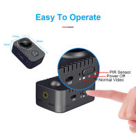 Minicámara de seguridad Full HD para coche, videocámara de bolsillo con visión nocturna, detección de movimiento, grabadora de vídeo PIR en espera, 1080P - details 9
