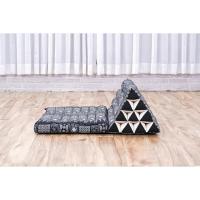 Cómodo Colchón De Suelo con Cojín De Lectura, Futón Japonés, Cama Plegable O Esterilla De Masaje Tailandés, 170 x 53 cm, Azul Claro - details 96