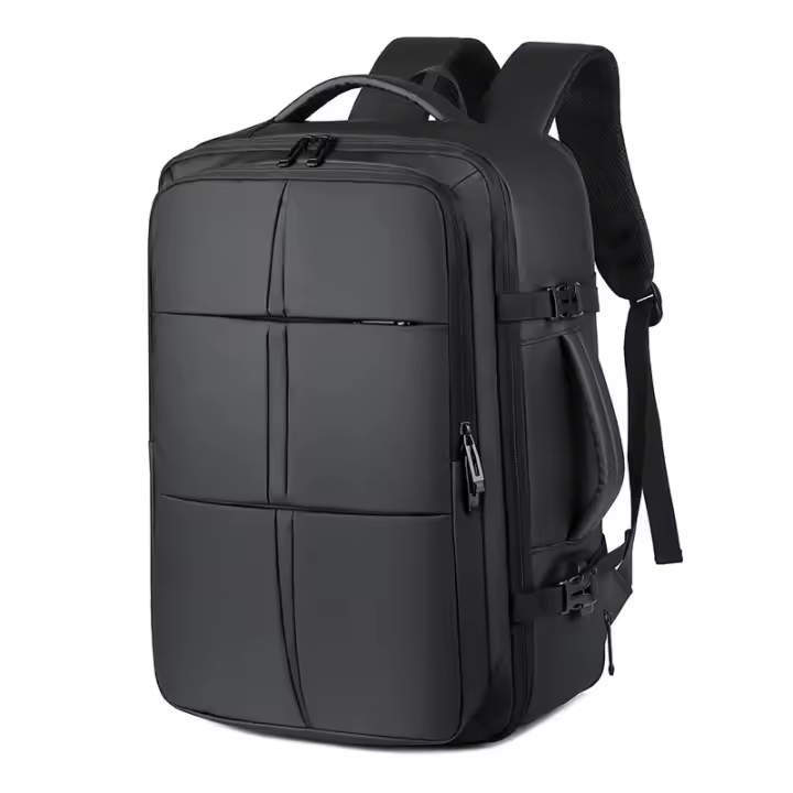 Mochipa De Negocios Extensible de gran capacidad para hombre, Morral multimoción de viaje with Carga USB, impermeable, expandible, para Equipo - 1