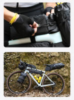 Rhinowalk-bolsa para tubo superior de bicicleta, tornillo o correa de fijación resistente al agua para bicicleta de montaña y carretera, no toca la pierna con correa de fijación para teléfono - details 21