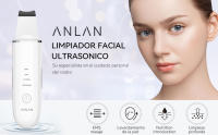 ANLAN Peeling Ultrasónico Facial Skin Scrubber Exfoliación Facial Ultrasónica Limpiador de Poros para Limpieza Facial y Cuidado Facial - details 0