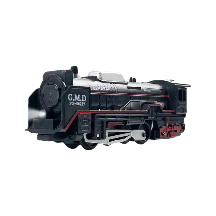 Conjunto de Tren Eléctrico con Hacerse iluminado Modelo de Tren Ferroviario Clásico - 1