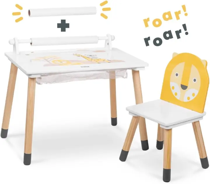Estantería para niños de Madera, Sweet Safer, con 6 cajones de Almacenamiento para Juguetes y Libros, Color Amarillo - 1