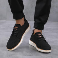 Zapatos casuales para hombre, malla, telas con mosca - details 0