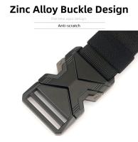 Cinturón Casual de Nylon para Hombres Hecho en China Estilo Plano Ideal para Aventura al Aire Libre y Commuter - details 2