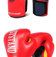 Guantes de Boxeo de Cuero PU para Hombres, Mujeres y Niños Ideales para Muay Thai, Sanda, Lucha Libre, MMA, Entrenamiento de Kick Boxing 8-14oz - details 15