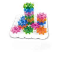 Children Gear and Pegs Board Game Montessori Toys DIY Stacking Rope Gear Rotary Building Blocks Color Cognition Educational Toys - details 3
