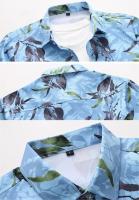 Camisa de negocios con imprimación numérica para hombres, camisas para manches longues, camisas para fumar, décontracté, fête, boîte de nuit, plage, printemps, mode automne - details 13