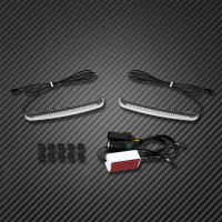 Luz indicadora de intermitente de freno para motocicleta, alforja fluida Led para Harley Touring Road, Electra Glide CVO Limited 14-22 - details 8
