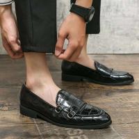 2024 Otoño Verano Transpirable Negocios Formal Casual Zapatos de boda para hombres británicos con interior de cuero - details 8