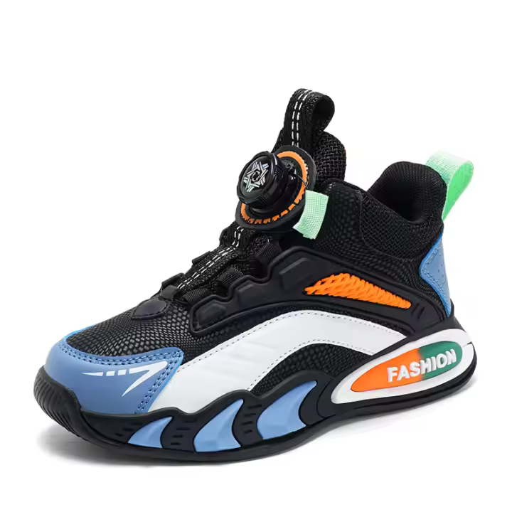 New Arrival Kids Shoes Boys Girls Sneakers Comfortable Children Non-slip Sports Shoes Outdoor Waterproof Leather Tennis Shoes - 1