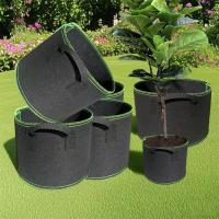 Bolsas de cultivo de 40 galones, contenedor de plantas para macetas de tela no tejida con aireación gruesa y resistente, con asas para jardín - details 5