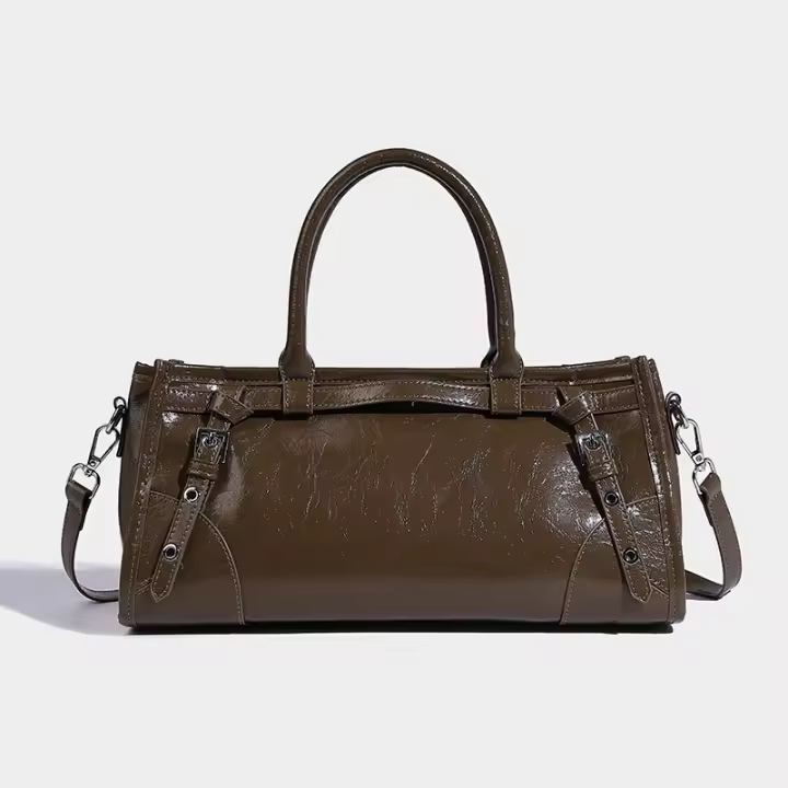 Bolso nuevo Bolso ligero de lujo premium para las axilas Bolso de mano Bolso bandolera de un hombro Bolso de cuero encerado para mujer - 1