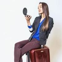 Fancii travel magnifying mirror