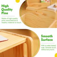 Montessori para Bebés de 1-3 años, Ajustable en Altura, Ideal para Leer/Comer/Jugar, Fácil de Montar, Certificado CPC - details 2