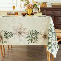 Mantel estampado para cocina, comedor, decoración de mesa, lavable, picnic al aire libre, fiesta, boda, primavera y verano - details 3