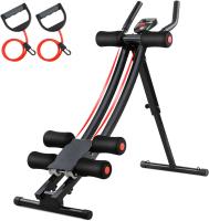 Máquina de entrenamiento Abdominal y núcleo de Fitness, equipo de Fitness plegable, 4 niveles, entrenamiento de fuerza en gimnasio en casa - details 0