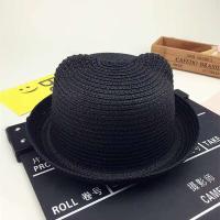 Gorra para niños, decoración de orejas para niños de verano, sombrero de Panamá ppy para niño sólido - details 13