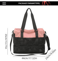 Bolsa de Yoga para gimnasio y Fitness para mujer, bolsas de lona deportivas húmedas y secas con paquete de zapatos, para senderismo al aire libre, Camping, bolso de natación grande de mano - details 0