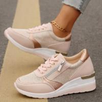 Zapatos deportivos informales para mujer, zapatillas deportivas con cordones a la moda, zapatos para mujer - details 3