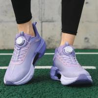 Zapatos para correr con hebilla giratoria para hombre, zapatillas gruesas a la moda para mujer, calzado para correr con parte inferior gruesa Unisex, calzado sin cordones para exteriores para niños - details 34