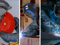 Guantes de Soldadura HITBOX BBQ para Cocina y Estufa Resistentes al Calor para Entrenamiento de Mascotas Cuero Grueso Tamaño Grande - details 5