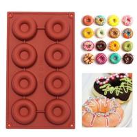 Máquina de Hacer Rosquillas de Silicona 3D DIY Herramienta de Cocina Redonda para Hornear Pastelería y Muffins Molde de Chocolate Redondo - details 1