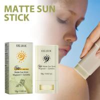 Protector solar facial mate, barra solar hidratante, no grasa, SPF50+, protector UV, crema blanqueadora, producto coreano - details 2
