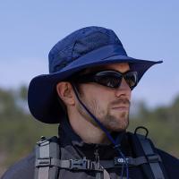 Sombrero de pescador de malla de nailon informal, gorra de senderismo portátil con protección UV de secado rápido, sombrero de cubo plegable suave impermeable para hombre y mujer - details 5
