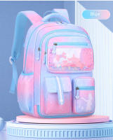 Mochila Escolar de Moda para Niñas OKKID Color Gradiente Rosa-Púrpura Bolsas para Estudiantes - details 14