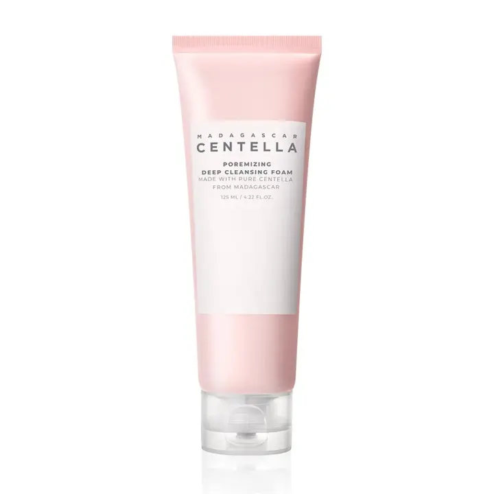 Madagascar Centella Poremizing Espuma de limpieza profunda 125 ml Elimina los restos de obstrucción de los poros - 1