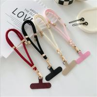 Cordón corto de nailon y Metal de lujo para teléfono, cordón para colgar pantalones, accesorios, llavero antipérdida elegante, cuerda para muñeca - details 0